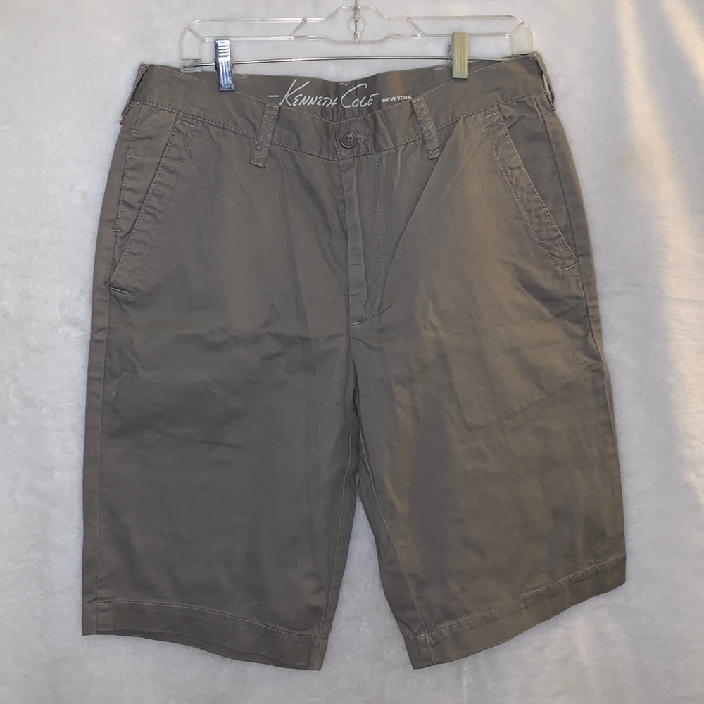 Kenneth Cole New York Shorts Size 33 Gray New With Tags